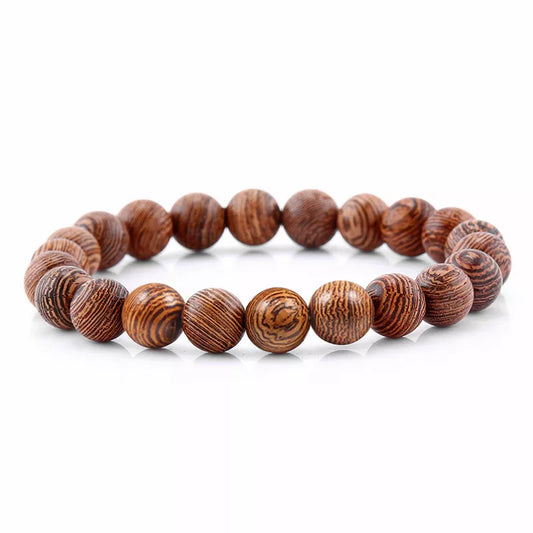 Wood Bead Bracelet