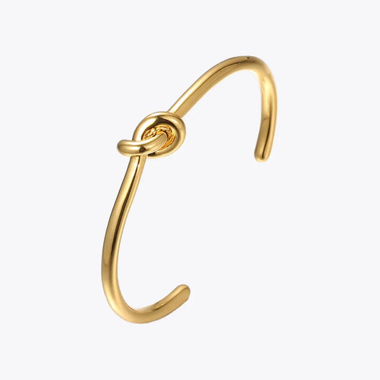 Gold Knot Cuff