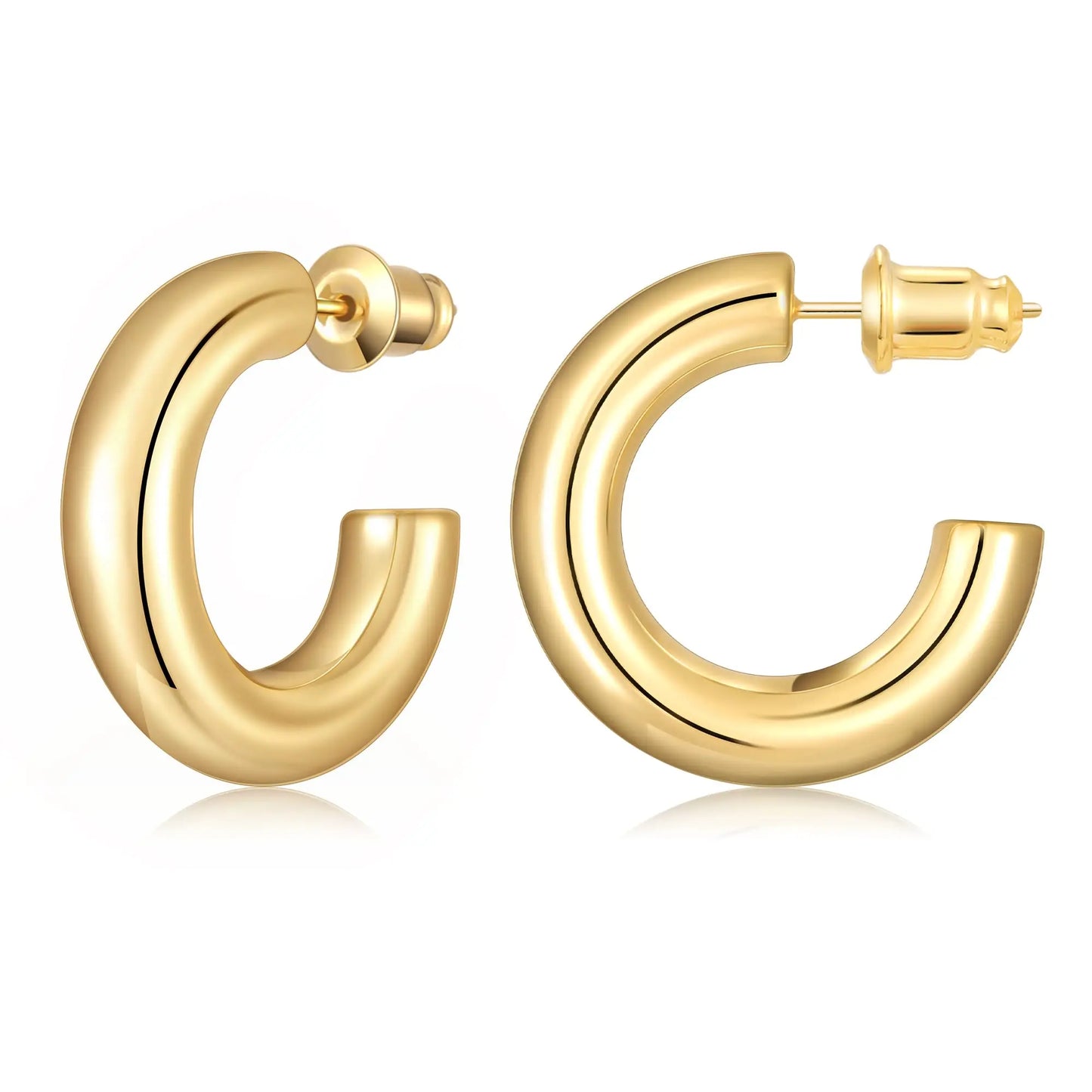 Small Gold Hoop Earrings