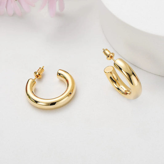 Small Gold Hoop Earrings